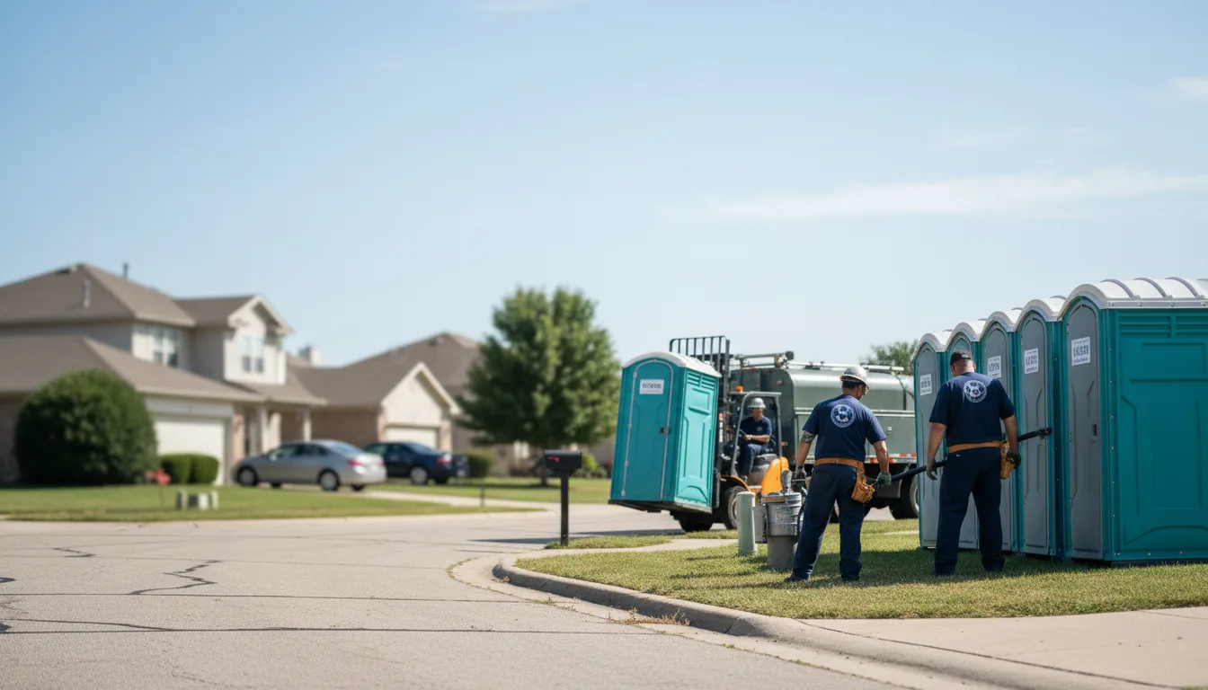 Porta Potty Rental in Crooksville, OH near me